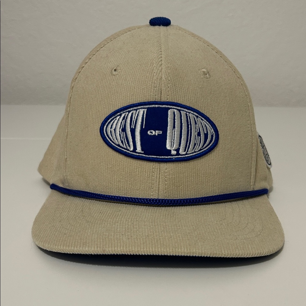 Standard Issue Tan Corduroy Rope SnapBack Best of Quest